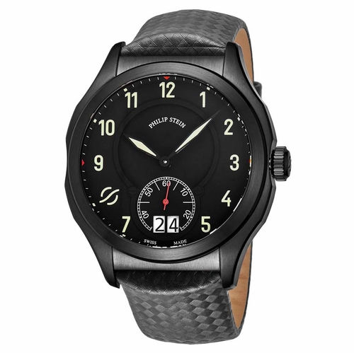 Philip Stein 17BSBKLMMGR Prestige Mens Quartz Watch