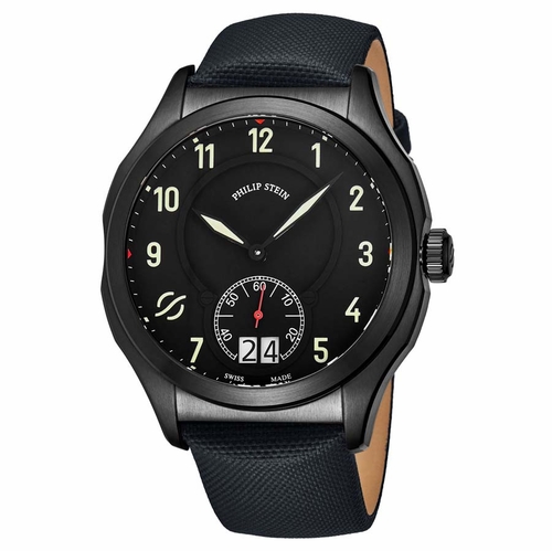 Philip Stein 17BSBKLTN Prestige Mens Quartz Watch