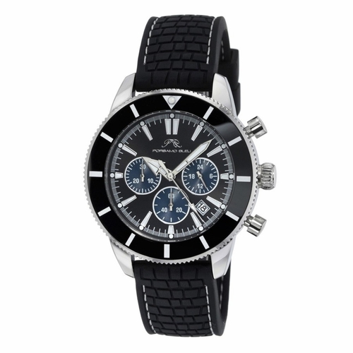 Porsamo Bleu 1013ABRR Brandon Mens Chronograph Quartz Watch