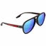 Prada Linea Rossa PS 06WS 13C08R 59 Mens Sunglasses