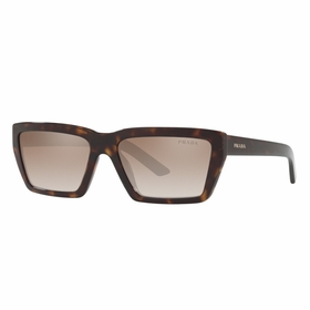 Prada PR 04VS 2AU4P0 57  Ladies  Sunglasses