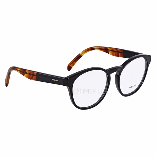 Prada PR-16TV-1AB1O1-52 TRIANGLE LOGO Ladies  Eyeglasses
