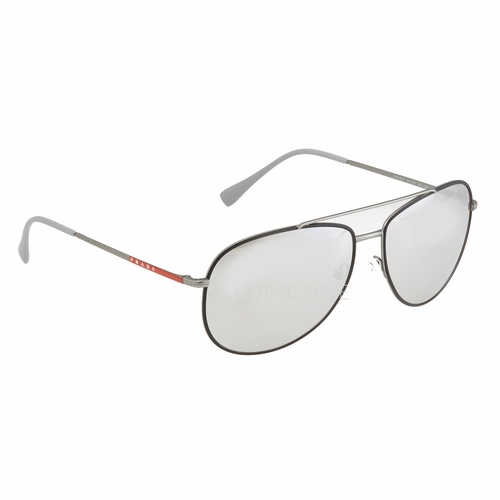 Prada PR PS55US 6BJ2B0 61 Linea Rossa Mens  Sunglasses