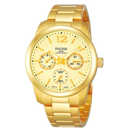 Pulsar PP6060 Date Day Ladies Quartz Watch