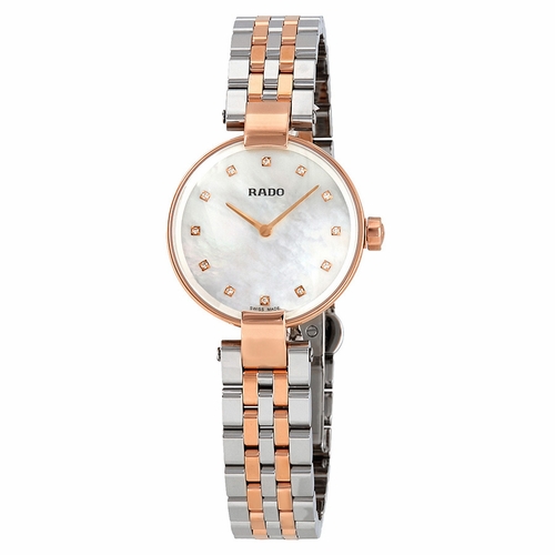 Rado R22855929 Coupole Diamonds S Ladies Quartz Watch
