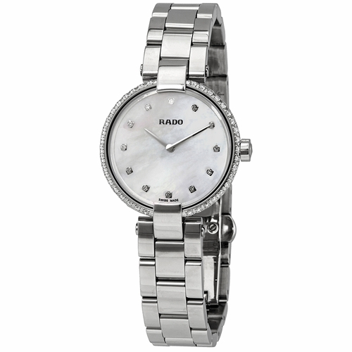 Rado R22858923 Coupole Diamonds Ladies Quartz Watch