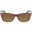 Ray Ban RB2132 624085 52 New Wayfarer with Alcantara Unisex  Sunglasses