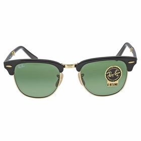 Ray Ban RB2176 901 51-21 Clubmaster Unisex  Sunglasses