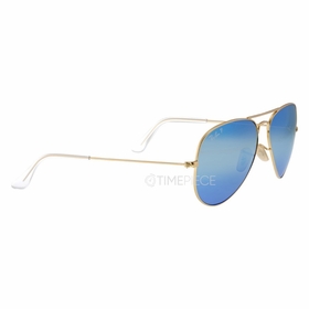 Ray Ban RB3025 112/4L 58 Aviator Flash Lenses Unisex  Sunglasses