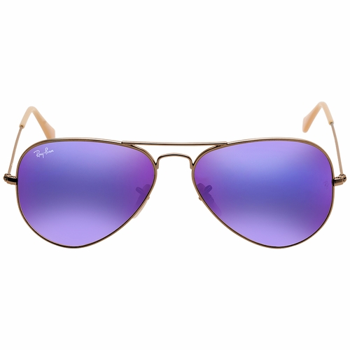 Ray Ban RB3025 167/1M 58 Aviator Flash Lenses Mens  Sunglasses