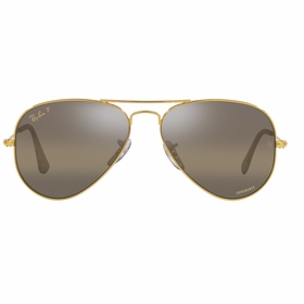 Ray Ban RB3025 9196G5 58 Aviator Chromance Unisex  Sunglasses