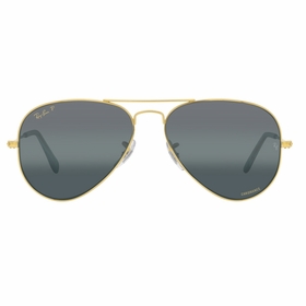 Ray Ban RB3025 9196G6 55 Aviator Chromance Unisex  Sunglasses