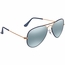 Ray Ban RB30259156AJ55 Aviator Mirror   Sunglasses