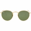 Ray Ban RB3447 001 47 Round Metal Mens  Sunglasses