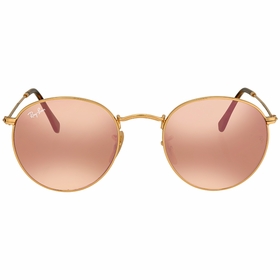 Ray Ban RB3447N 001/Z2 50 Round Flat Lenses Mens  Sunglasses