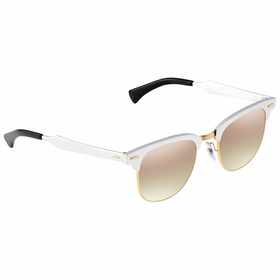 Ray Ban RB3507-137/7O-51 CLUBMASTER ALUMINUM Unisex  Sunglasses