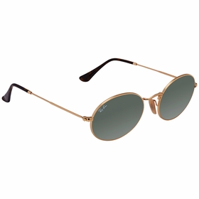 Ray Ban RB3547N 001 54 Oval Flat Lenses Unisex  Sunglasses