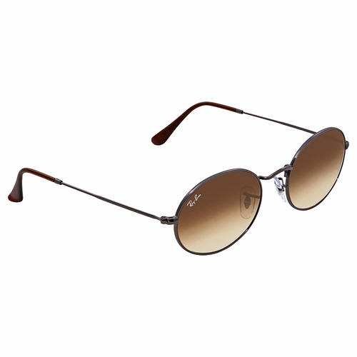 Ray Ban RB3547N 004/51 54 Oval Flat Lenses Unisex  Sunglasses