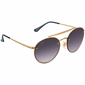 Ray Ban RB3614N 91400S 54 Blaze Round Double Bridge Ladies  Sunglasses