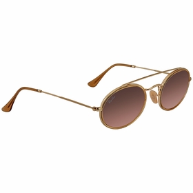Ray Ban RB3847N 91244352 Oval Double Bridge Unisex  Sunglasses