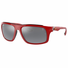 Ray Ban RB4364M F6236G 61 Scuderia Ferrari Unisex  Sunglasses