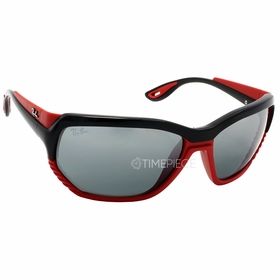 Ray Ban RB4366M F6766G 61 Scuderia Ferrari Unisex  Sunglasses