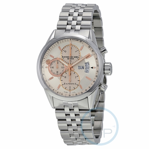 Raymond Weil 7730-ST-65025 Freelancer Mens Chronograph Hand Wind Watch