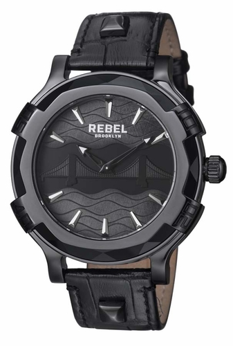 Rebel RB102-6071 Brooklyn Bridge Mens Quartz Watch
