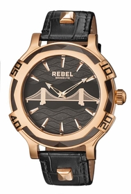 Rebel RB102-8071 Brooklyn Bridge Mens Quartz Watch