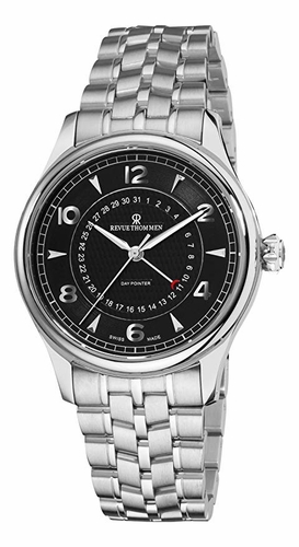 Revue Thommen 10012.2137 Date Pointer Mens Automatic Watch