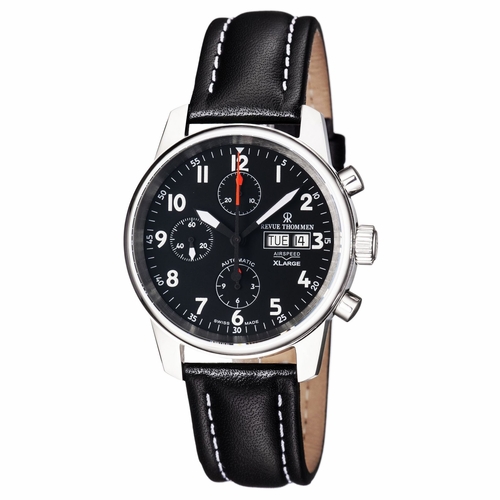 Revue Thommen 16051-6537 Airspeed Mens Chronograph Automatic Watch