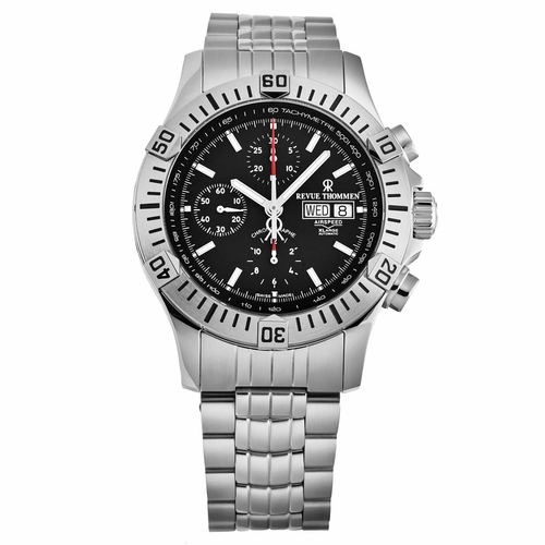 Revue Thommen 16071.6139 Airspeed XLarge Mens Chronograph Automatic Watch