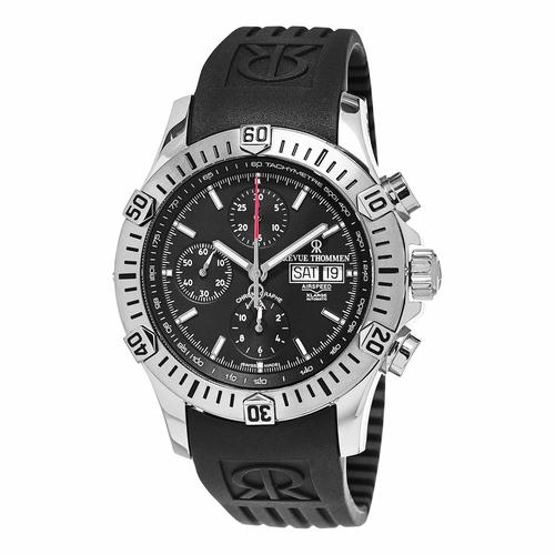 Revue Thommen 16071.6839 Air Speed XL Mens Chronograph Automatic Watch