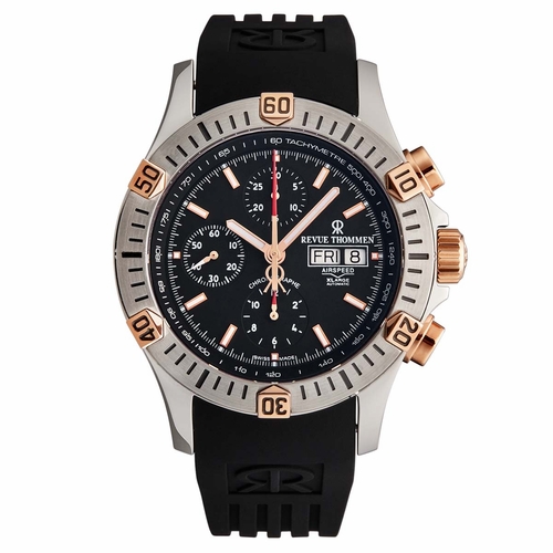 Revue Thommen 16071.6859 Air Speed XL Mens Chronograph Automatic Watch
