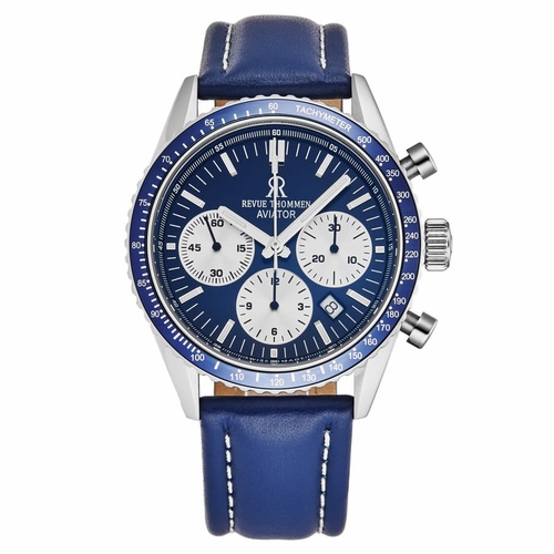 Revue Thommen 17000.6535 Aviator Mens Chronograph Automatic Watch Revue Thommen 17000.6535 Aviator Mens Chronograph Automatic Watch