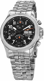 Revue Thommen 17081.6137 Airspeed Pilot Mens Chronograph Automatic Watch