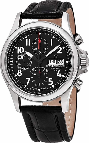 Revue Thommen 17081.6537 Airspeed Mens Chronograph Automatic Watch