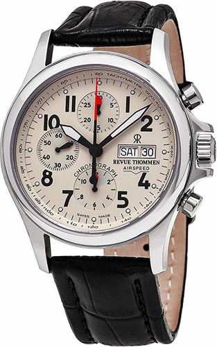 Revue Thommen 17081.6538 Airspeed Mens Chronograph Automatic Watch