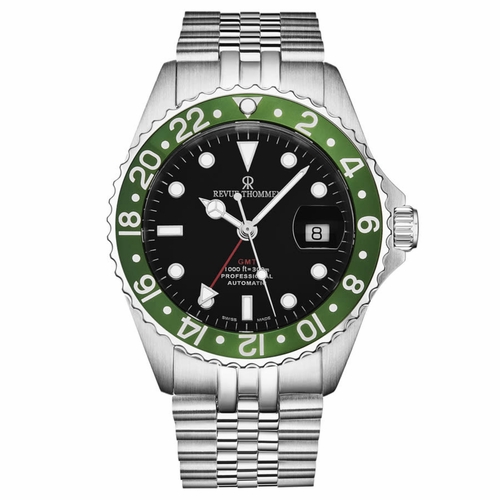 Revue Thommen 17572.2234 Diver GMT Mens Automatic Watch