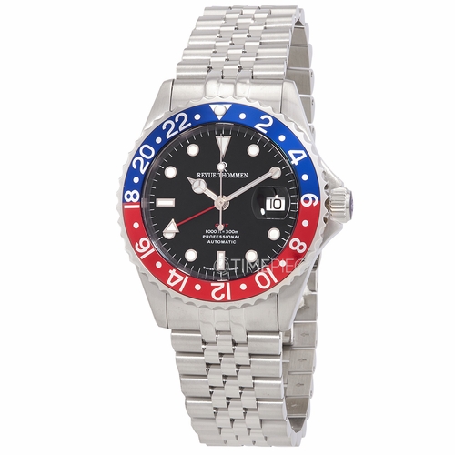 Revue Thommen 17572.2235 Diver GMT Mens Automatic Watch