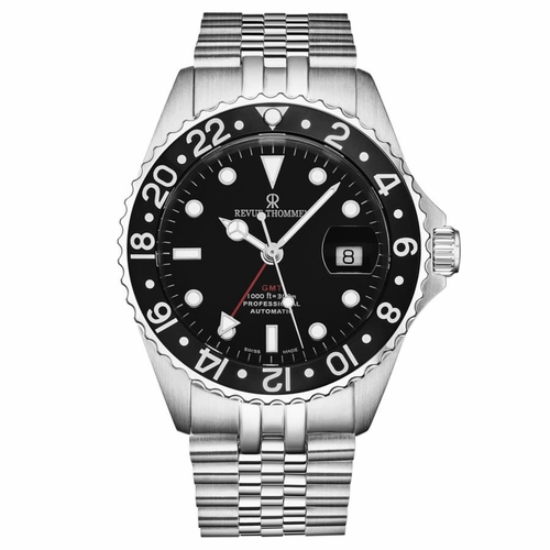Revue Thommen 17572.2237 Diver GMT Mens Automatic Watch