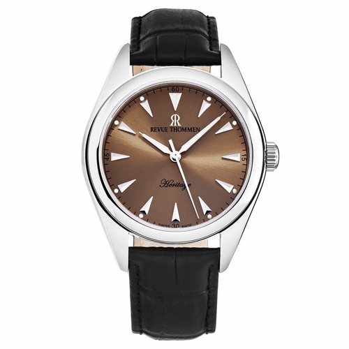 Revue Thommen 21010.2539 Heritage Mens Automatic Watch Revue Thommen 21010.2539 Heritage Mens Automatic Watch
