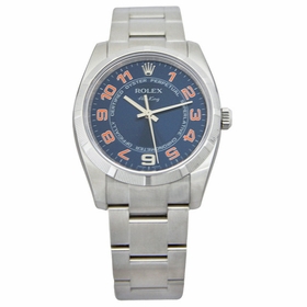 Rolex 114210BLAO Air-King Mens Automatic Watch