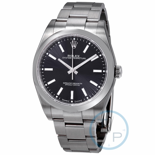 Rolex 114300BKSO Oyster Perpetual Mens Automatic Watch