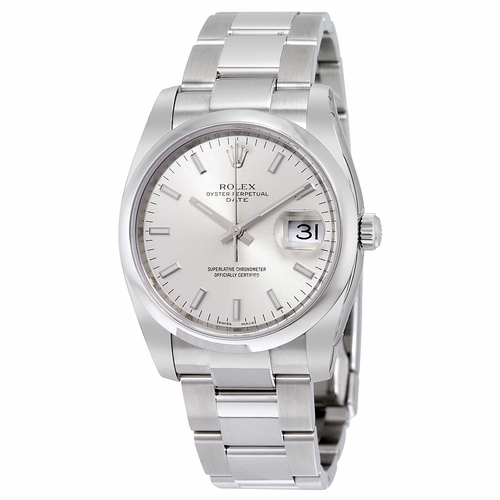 Rolex 115200SSO Oyster Perpetual Date 34 Mens Automatic Watch