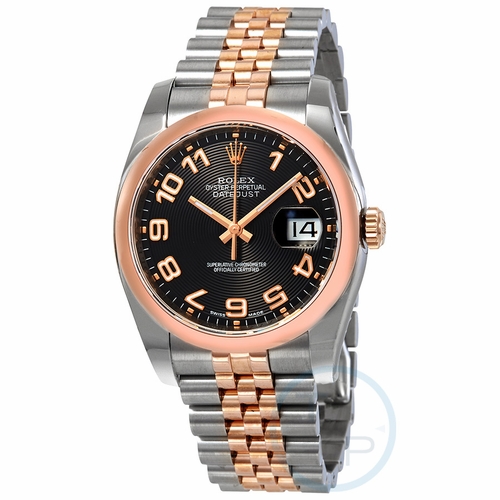 Rolex 116201BKCAJ Oyster Perpetual Datejust 36 Mens Automatic Watch