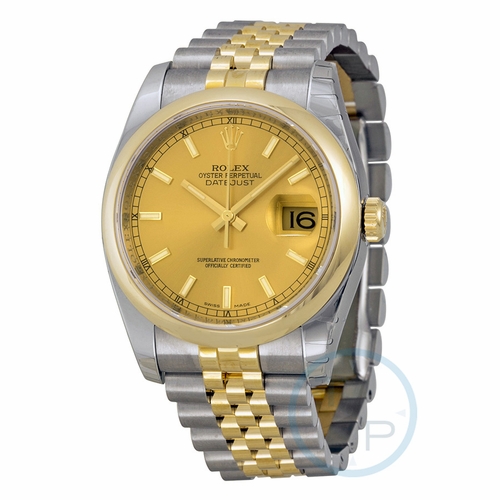 Rolex 116203CSJ Datejust 36 Mens Automatic Watch