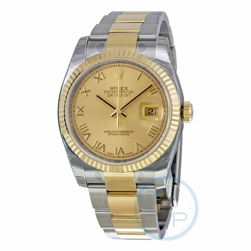 Rolex 116233CRO Oyster Perpetual Datejust 36 Mens Automatic Watch