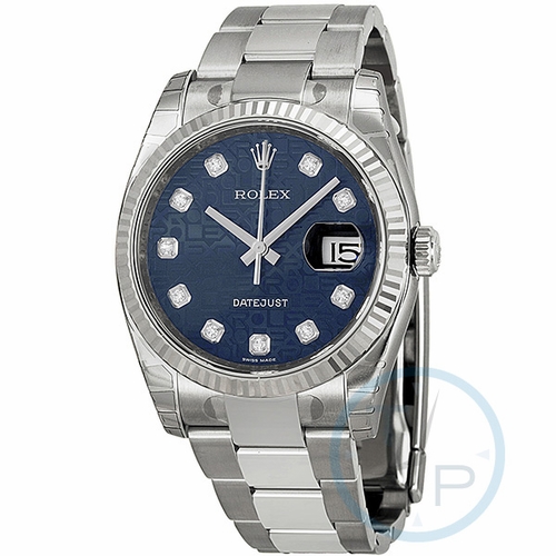 Rolex 116234BLJDO Oyster Perpetual Datejust 36 Mens Automatic Watch