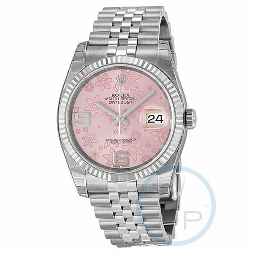 Rolex 116234PKAFJ Oyster Perpetual Datejust 36 Ladies Automatic Watch